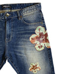 Men ROKU STUDIO Flower Denim Short