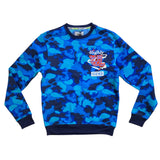 Men UNDRTD Camo Crewneck Sweater