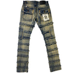 Men FWRD DENIM CO. Patchwork True Stacked Denim Jeans