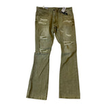 Men SMOKE RISE Stacked Flared Fit Jeans