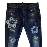 Men ROKU STUDIO Flower Denim Jean