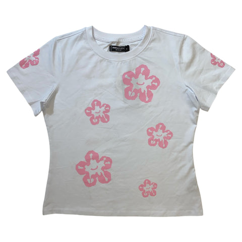 Women ROKU STUDIO Flower Crop Top Shirt