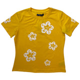 Women ROKU STUDIO Flower Crop Top Shirt