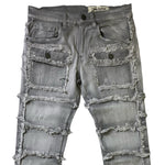 Men FWRD DENIM CO. Patchwork True Stacked Denim Jeans