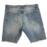 Men ROKU STUDIO Flower Denim Short