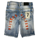 Little Kids FWRD DENIM & CO. Saints X Sinners Denim Short