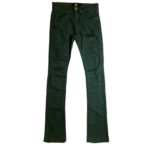 Men JORDAN CRAIG Flare Stacked Jeans