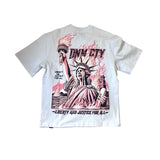 Men DENIMICITY Liberty Drowning Oversize T-Shirt