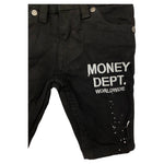 Little Kids FWRD DENIM & CO. Painted Money Dept Denim Short