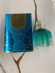 Women Al Mas Turquoise By Sahari Eau De Parfum 3.4 FL OZ 100ml Spray