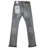 Men LIQUID CRYSTAL Super Skinny Stacked With Rhinestone