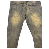 Men DENIMICITY Clean With Stones Denim Stacked Jeans