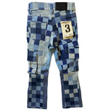 Little Kids FWRD DENIM CO. Digital Camo Twill Stacked Jeans