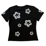 Women ROKU STUDIO Flower Crop Top Shirt