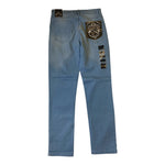 Men CONNECTED Plain Straight Denim Jeans