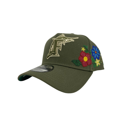 NEW ERA Florida Marlins 9FORTY A-Frame Snapback