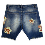 Men ROKU STUDIO Flower Denim Short