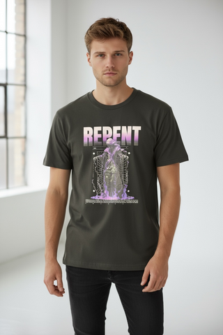 Men CHOSIN LABEL Repent T-shirt