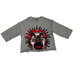 Men SYNDICATE Angry Man Cropped Crew T-shirt