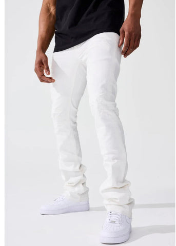 Men JORDAN CRAIG Flare Stacked Jeans