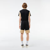 Men LACOSTE Colorblock Fleece Short