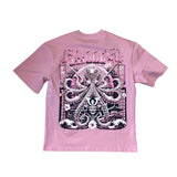 Men DENIMICITY Warrior Of The Seas Stoned Out Oversize T-Shirt