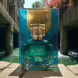 Women Al Mas Turquoise By Sahari Eau De Parfum 3.4 FL OZ 100ml Spray