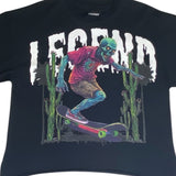 Men KINDRED Oversize Zombie Crop Tee