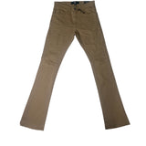 Men JORDAN CRAIG Flare Shreds Fit Stacked Jeans