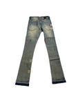 Men DENIMICITY Lightning Denim Stacked Jeans