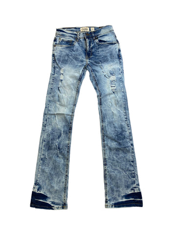Men FWRD DENIM CO. Thunderbolt True Stacked DENIM Jeans