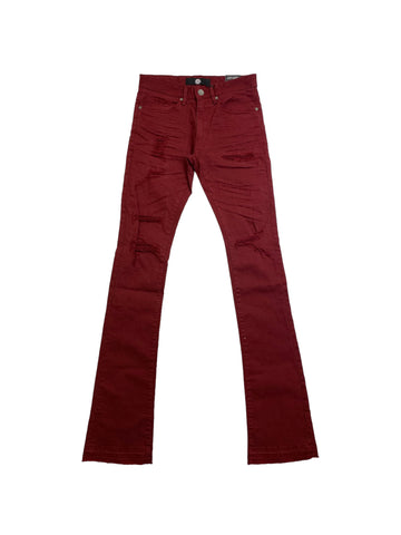 Men JORDAN CRAIG Flare Stacked Jeans