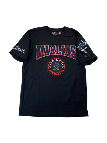 Men Pro Standard Miami Marlin Crest Emblem SJ T-Shirt