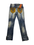 Men RARE ELEMENT Washed Pu Semis Stacked Jean