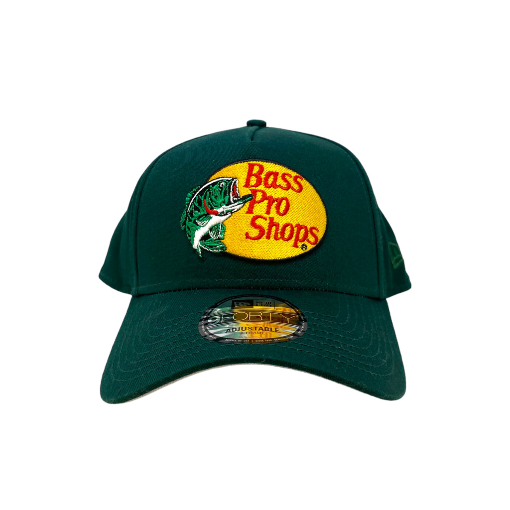 Bass Pro Shops, Accessories, Bass Pro Shop Embroidered Green Trucker Hat