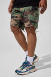 JORDAN CRAIG Camo Infantry Twill Shorts