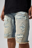 Men JORDAN CRAIG OG - Arlington Denim Shorts Shred
