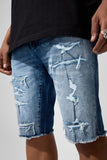 Men JORDAN CRAIG OG - Arlington Denim Shorts Shred