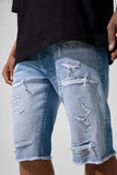 Men JORDAN CRAIG OG - Arlington Denim Shorts Shred