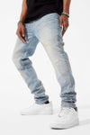 Men JORDAN CRAIG Ross Fit Clean Wash Denim Jeans