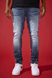 Men JORDAN CRAIG Slim Taper Fit  Teflon Don Denim  Sean Collection