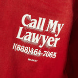 Men MARKET Call My Lawyer 3D T-Shirt