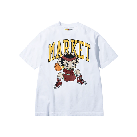 Men MARKET Betty Boop Dunking T-Shirt