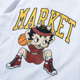 Men MARKET Betty Boop Dunking T-Shirt