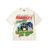 Men MARKET Wheels Off T-Shirt