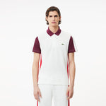 Men LACOSTE Pique Colorblock Polo Shirt