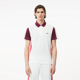 Men LACOSTE Pique Colorblock Polo Shirt