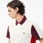 Men LACOSTE Pique Colorblock Polo Shirt