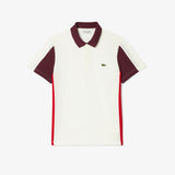 Men LACOSTE Pique Colorblock Polo Shirt