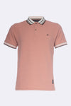 Men A.TIZIANO Payton Quilted Jacquard Polo